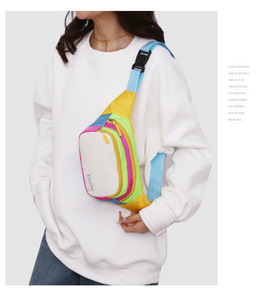 Sac banane imperméable léger et coloré pour femme, idéal pour le quotidien et les courses – Vente en gros personnalisée - Product Image 6