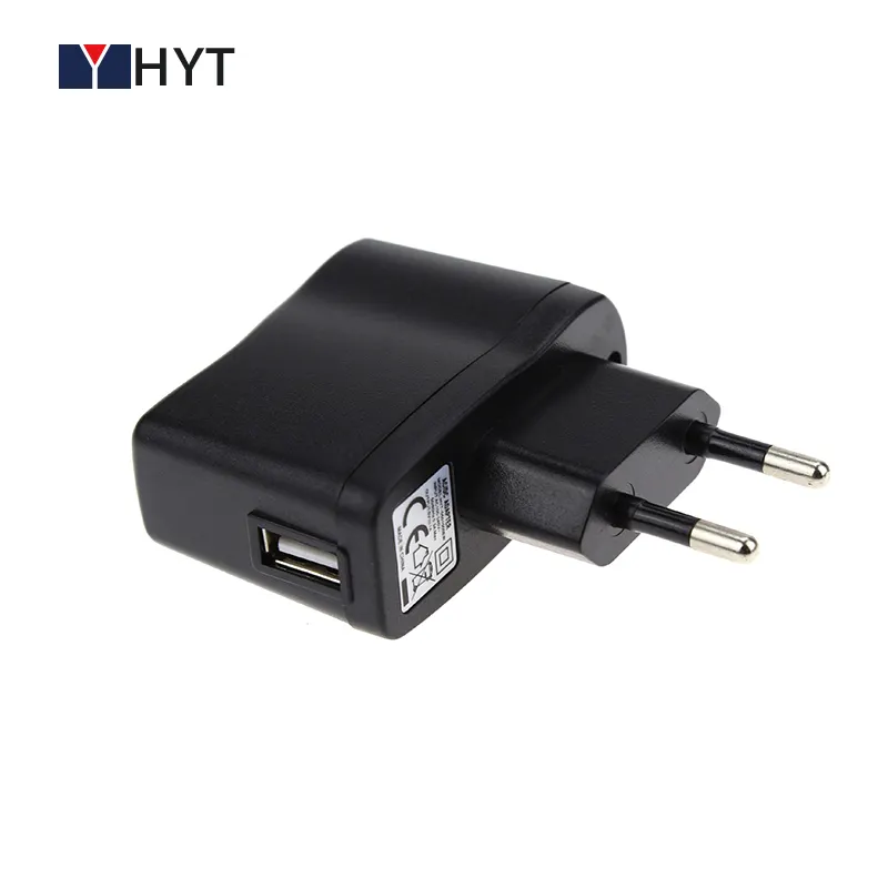 Power Supply USB Wall Charger Adapter EU US KC Plug 5V 250ma 300ma 800ma Mobile Phone Eco-friendly Ce 1 Usb Port AC 100V-240V