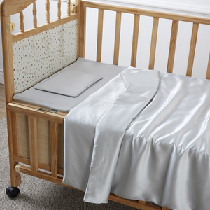 Più morbido <span class=keywords><strong>set</strong></span> di biancheria da letto, 100% seta di gelso del bambino foglio culla <span class=keywords><strong>set</strong></span> - Product Image 6