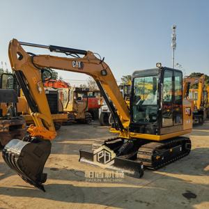 Mini-excavatrice sur chenilles hydraulique Caterpillar CAT305.5E2 d'occasion, d'origine japonaise, 5,5 tonnes, faible nombre d'heures de travail, prix bas, en vente - Product Image 3