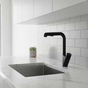 Aprobado de acero inoxidable de latón negro Torneira Gourmet extraíble grifos de fregadero de cocina mezclador de agua fría caliente grifos de lavabo de cocina - Product Image 6