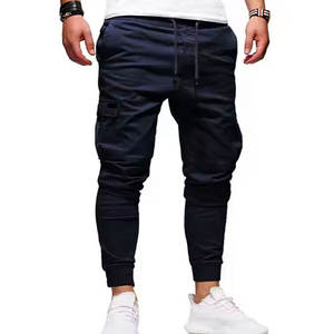 ¡Novedad de 2025! Pantalones <span class=keywords><strong>Cargo</strong></span> para Hombre con logotipo personalizado, rayas reflectantes, elásticos, deportivos, para Fitness, para correr, para Hombre - Product Image 4