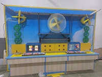 Jeux interactifs de mur de balles à tubes sous vide pour aire de jeux intérieure pour enfants et adultes