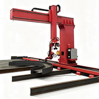 Station de soudage robotisée industrielle avancée à 6 axes avec bras robotisé flexible pour soudage par arc de structures en acier et ponts