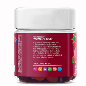 Chuyên nghiệp pha trộn OEM nhiều vitamin Fudge Gummy kẹo được thiết kế để hỗ trợ nhu cầu dinh dưỡng của phụ nữ - Product Image 4