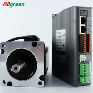 Motor paso a paso Allgreen EtherCAT de 1.8 grados, 10 N.m, 7.5 A, 2 fases, NEMA 34, con controlador de bucle cerrado LC86H2129+CL3-E86H - Product Image 1
