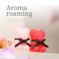 ROSSLYN-Savon à la rose artisanale, 100g, riche en glycérine, extrait d'avocat, nettoie la peau