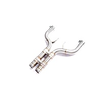 Tuyau de descente à son fort, avec bouclier thermique et raccord parfait pour mercedes Benz W222 S320 S400 S450 3.0T 2014 — 2018