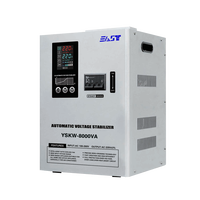 Stabilisateur de tension automatique monophasé série EAST YSKW avec contrôle servo-moteur 8000VA-15KVA pour SVC