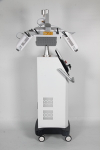 เครื่องรักษาเส้นผมสำหรับคลินิกเสริมสวย ซาลอน  กระตุ้นการเจริญเติบโตของเส้นผมด้วยแสงสีแดง พร้อมอุปกรณ์นวดหนังศีรษะไฟฟ้า - Product Image 4