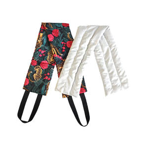 Hochwertiges mikrowellen geeignetes feuchtes Wärme paket für Hals und Schultern mit natürlicher Aromatherapie-Kräuter heizkissen verpackung - Product Image 4