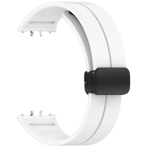 Bracelet de montre en silicone à dégagement rapide à la mode Bracelet de montre d'attraction à boucle magnétique pour <span class=keywords><strong>Samsung</strong></span> <span class=keywords><strong>Galaxy</strong></span> <span class=keywords><strong>Fit</strong></span> <span class=keywords><strong>3</strong></span> - Product Image 2