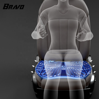 Bravo – coussin de chaise de bureau pour soulagement de la douleur sciatique, coussin de refroidissement pour siège de voiture, coussin de siège en Gel pour une longue assise