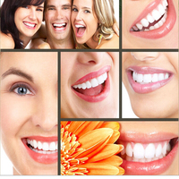 Prothèses dentaires supérieures et inférieures pour un sourire parfait, couvre-dents confortables et flexibles, appareils dentaires.