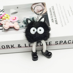 Mini pendentifs en peluche du fabricant d'origine, accessoires de sac sur mesure, pendentifs de fée à chaîne colorée, dessin animé mignon - Product Image 4