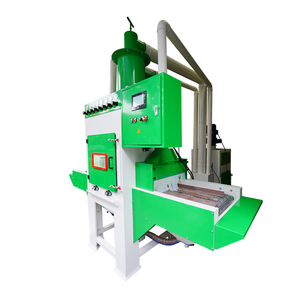 Premium Quality Automatic <b>Sandblasting</b> <b>Machine</b> Conveyor Sandblast Equipment for Aluminium Plate - Product Image 5