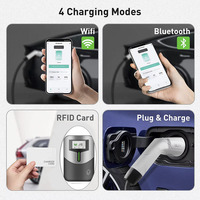 Nueva Estación de Carga para Vehículos Eléctricos de 22kW CA, 32A Tipo 2, Wallbox OCPP, para Uso Doméstico, Venta al por Mayor de Fábrica China