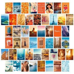 50 Pièces 4x6 Pouces Cartes Papier Impression Art Photos Affiche Mur <span class=keywords><strong>Collage</strong></span> Kit Avec Photos Esthétiques - Product Image 6