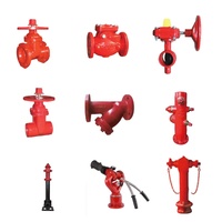 Vanne à opercule élastique OSY pour raccords rainurés UL FM pour systèmes de protection incendie, hydrants et équipements et accessoires de lutte contre l'incendie