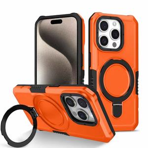 La nouvelle série de coques de téléphone de la série anneau pivotant convient à diverses occasions, étuis de téléphone légers et portables - Product Image 6