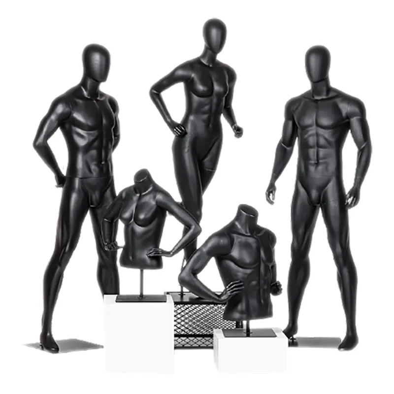 काले सफेद खेल पेशी पुतला पुरुष महिला बॉडी बिल्डर पुतला पूरे शरीर नेतृत्वहीन शरीर के ऊपरी हिस्से धड़ मॉडल