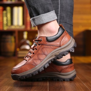 Zapatos Deportivos para Hombre al por Mayor, Ligeros, Transpirables, con Cordones, Parte Superior de Malla, Diseño Impermeable, Suela de Goma Antideslizante, Primavera/Otoño - Product Image 5
