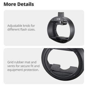 <span class=keywords><strong>Godox</strong></span> S-R2 Flash Speedlight Adaptateur AK-R1 Anneau Adaptateur pour <span class=keywords><strong>V860II</strong></span> V350 TT600 AD200PRO II pour <span class=keywords><strong>Sony</strong></span> Flash Photo Studio Accessoires - Product Image 5