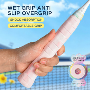 Cinta <span class=keywords><strong>de</strong></span> Agarre Antideslizante <span class=keywords><strong>de</strong></span> PU Fino con Patrón <span class=keywords><strong>de</strong></span> Tinta para Raquetas <span class=keywords><strong>de</strong></span> Tenis, Bádminton, Pádel y Pickleball - Product Image 1