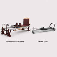 Máquina de Pilates Reformer Comercial de Aluminio al por Mayor con Peso de 98 kg, Máquina de Pilates Reformer Profesional para Distribuidores