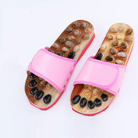 Pantoufles Thérapeutique Réflexologie Santé Acupuncture Santé Chaussures Pantoufle Personnes Âgées Soins Pierre Massage Des Pieds