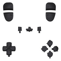 Pièces de rechange personnalisées EXtremeRate, ensemble complet de boutons, kits de boutons de joystick pour manette Dualsense PS5 Edge