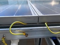 Fil de terre industriel BVR jaune-vert de 6 mm, directement de l'usine, ignifuge, 450/750 V, conducteur en cuivre toronné flexible, PVC