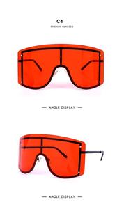 Gafas <span class=keywords><strong>de</strong></span> <span class=keywords><strong>sol</strong></span> <span class=keywords><strong>de</strong></span> gran tamaño con diseño <span class=keywords><strong>de</strong></span> <span class=keywords><strong>marca</strong></span> CE para mujer, gran templo ancho 2020, gafas <span class=keywords><strong>de</strong></span> <span class=keywords><strong>sol</strong></span> a la moda UV400 - Product Image 6