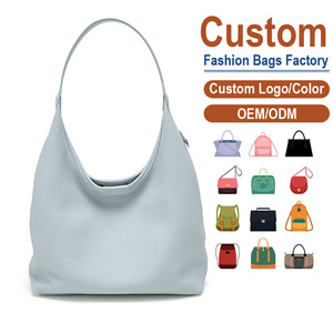 Bolso de Hombro de Cuero Genuino Personalizado, Estilo Minimalista, Correa Única, Cierre de Cremallera, para Uso Diario en Todas las Estaciones - Product Image 1
