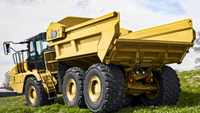 Camion minier articulé à trois essieux 730 EJ, capacité de charge de 27 tonnes, 280 kW