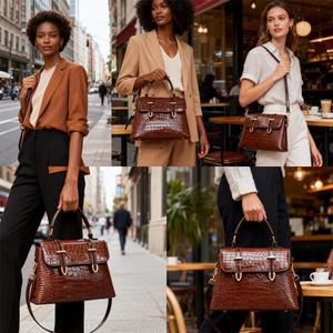 กระเป๋าสะพายทรงสี่เหลี่ยมเล็กสไตล์ฝรั่งเศสมาใหม่ ดีไซน์หรูหรา จุของได้เยอะ เหมาะสำหรับผู้หญิง ใช้ได้ทั้งแบบสะพายไหล่และถือ - Product Image 2