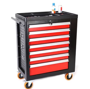 Cơ Khí Chuyên Nghiệp Tủ Giỏ Hàng Với 7 Ngăn Kéo Thép Công Cụ Xe Đẩy Cho Ô Tô Sửa Chữa Hội Thảo Nhà Để Xe Đa Chức Năng - Product Image 3