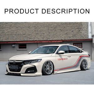 Atacado de fábrica para Honda Accord 10 2018-2020 Car Bumper Lip Define Acessórios Exteriores - Product Image 3