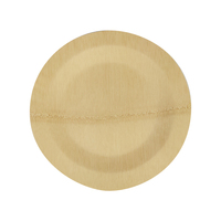 Assiette de service en bambou écologique de style américain pour fruits et aliments, vente en gros