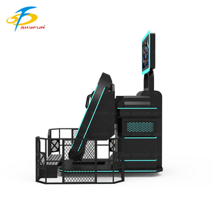 9D VR Simul เครื่องเล่นคู่ในร่มหมุนได้360องศาจำลองเสมือนจริงรัศมีสุดขั้ว - Product Image 5