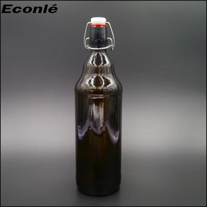 Vente en gros usine Nouvelle bouteille en verre à bouchon basculant couleur turquoise 500ml 1000ml Sérigraphie Scellée Vin Bière <span class=keywords><strong>Tequila</strong></span> Brandy Boîte de 100 pièces - Product Image 1