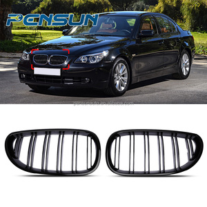 Parrilla de Alta Calidad para <span class=keywords><strong>BMW</strong></span> Serie 5 <span class=keywords><strong>E60</strong></span> E61 520d 520i 523li 525li 04-09, Color Negro, Venta Directa de Fábrica - Product Image 1