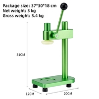 Machine de Scellage Manuelle de Haute Qualité pour Canettes de Boissons Thé au Lait à Ouverture Facile de 330 ml/500 ml, Idéale pour les Salons de Thé et Cafés