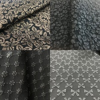 Collection de tissus jacquard texturés en polyester tissé