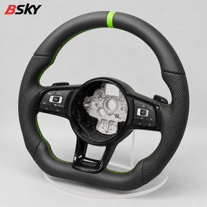 Proveedor Directo de Volantes de Cuero Genuino de Alta Calidad para Volkswagen BORA, BORATDI, CADDY, <span class=keywords><strong>GOLFGTD</strong></span>, GOLFGTI, JETTAGLI - Product Image 2