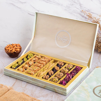 Baklava – boîte-cadeau jetable pour le Dessert, emballage de pâtisserie pour le Ramadan
