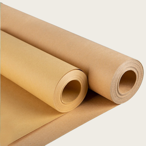 Anpassbare braune Kraft papier verpackung Chinesische Hersteller Doppelseitiger Fetts chutz für Sandwich Cake Craft Geschenk verpackungen - Product Image 1