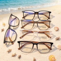 Lunettes anti-lumière bleue unisexes à monture carrée en TR90, motif floral à carreaux, design à monture intégrale pour la protection des yeux des jeunes