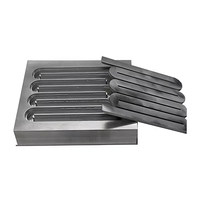 Plaque refroidie en aluminium sans fuite OEM par friction, remuage, soudure, tête de connecteur Cooper CPU, semi-conducteurs, plaque de refroidissement par eau