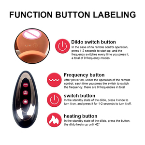 Juguete Sexual de <span class=keywords><strong>Silicona</strong></span> Suave con Vibración y Calefacción, Control Remoto, Telescópico, 100% Impermeable, Ecológico y Portátil para Mujeres - Product Image 6